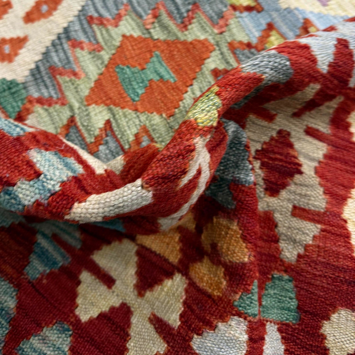Handmade Vegetable Kelim 10' 4" x 12' 7" (ft) - No. Y39306