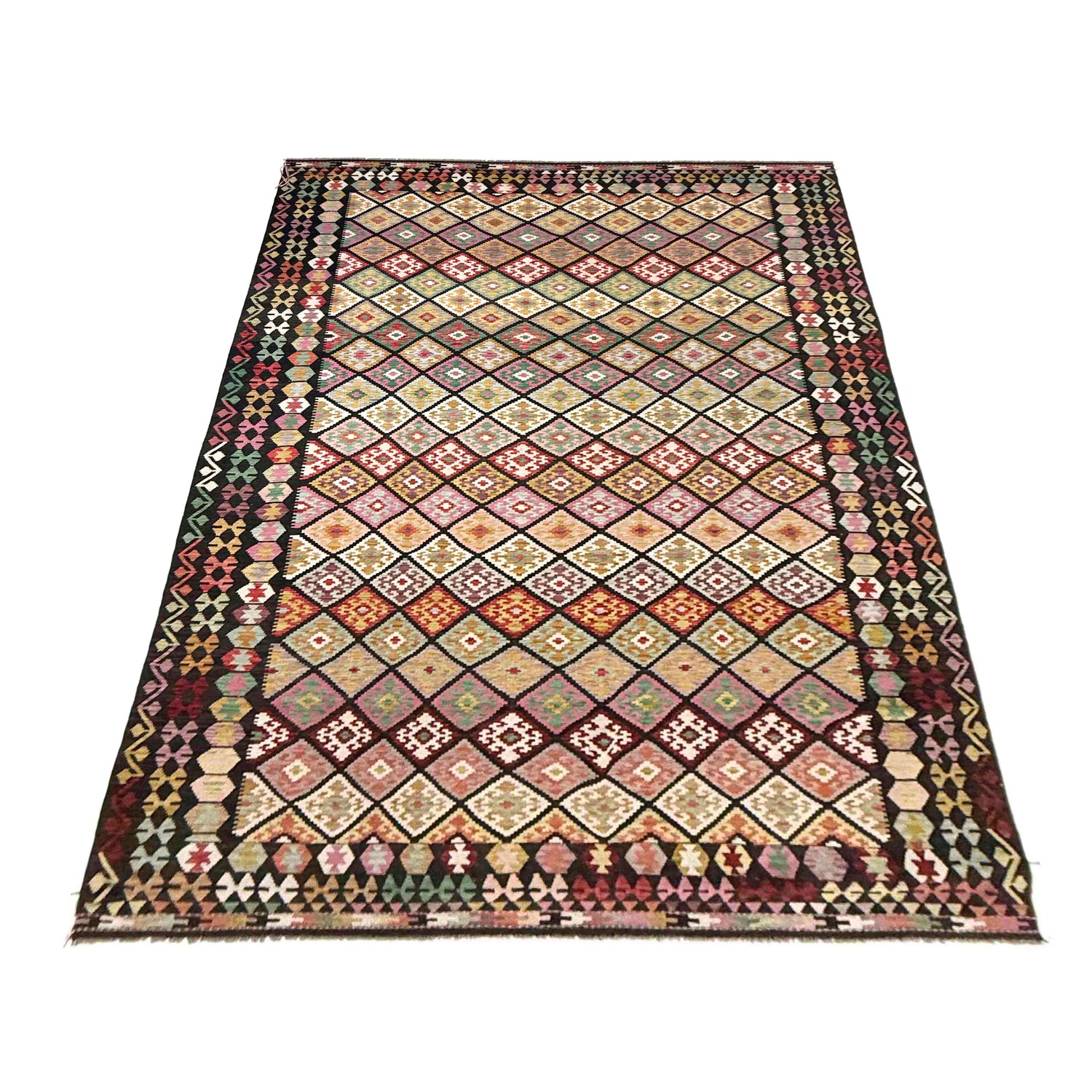 Handmade Vegetable Kelim 9' 9" x 16' 6" (ft) - No. Y39307