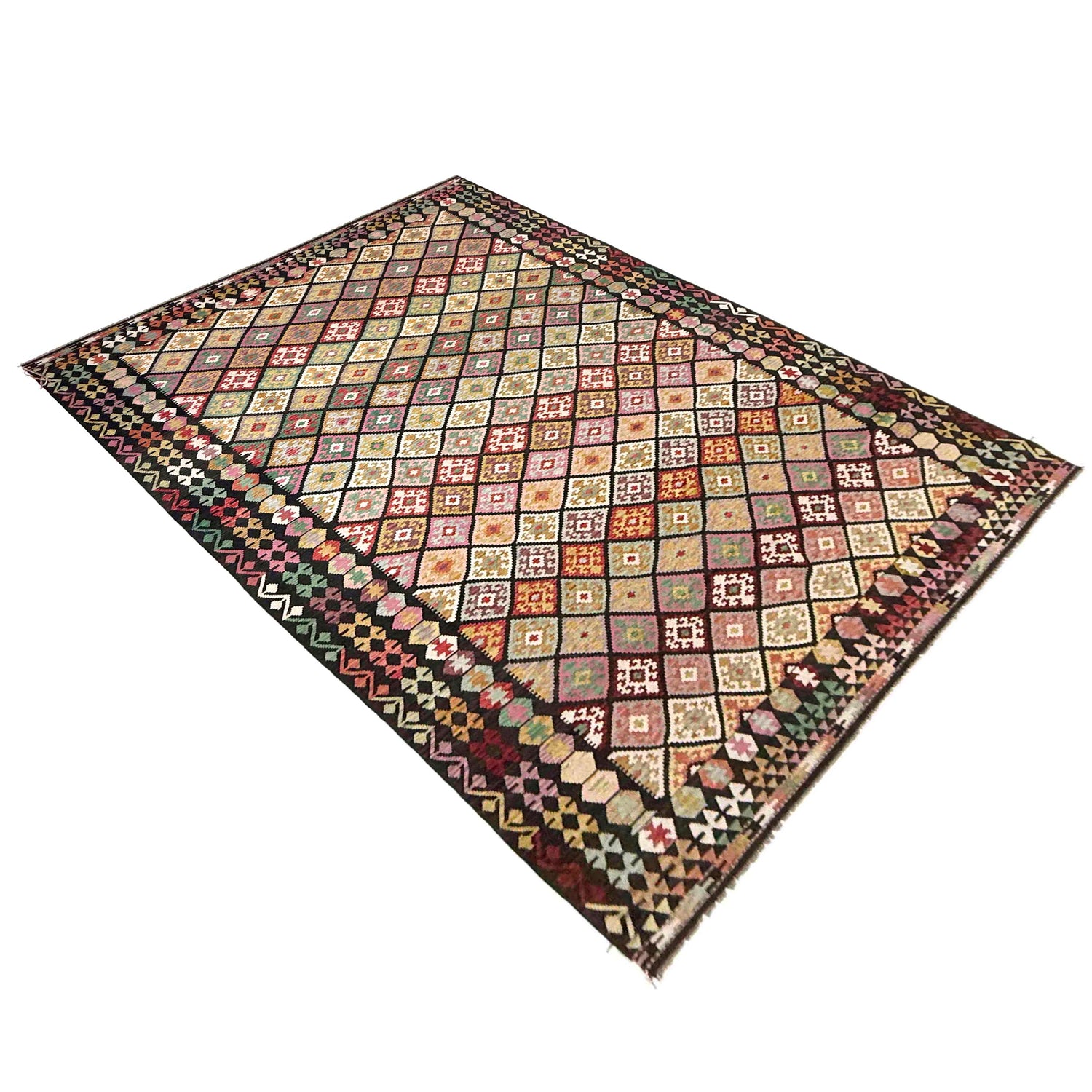 Handmade Vegetable Kelim 9' 9" x 16' 6" (ft) - No. Y39307