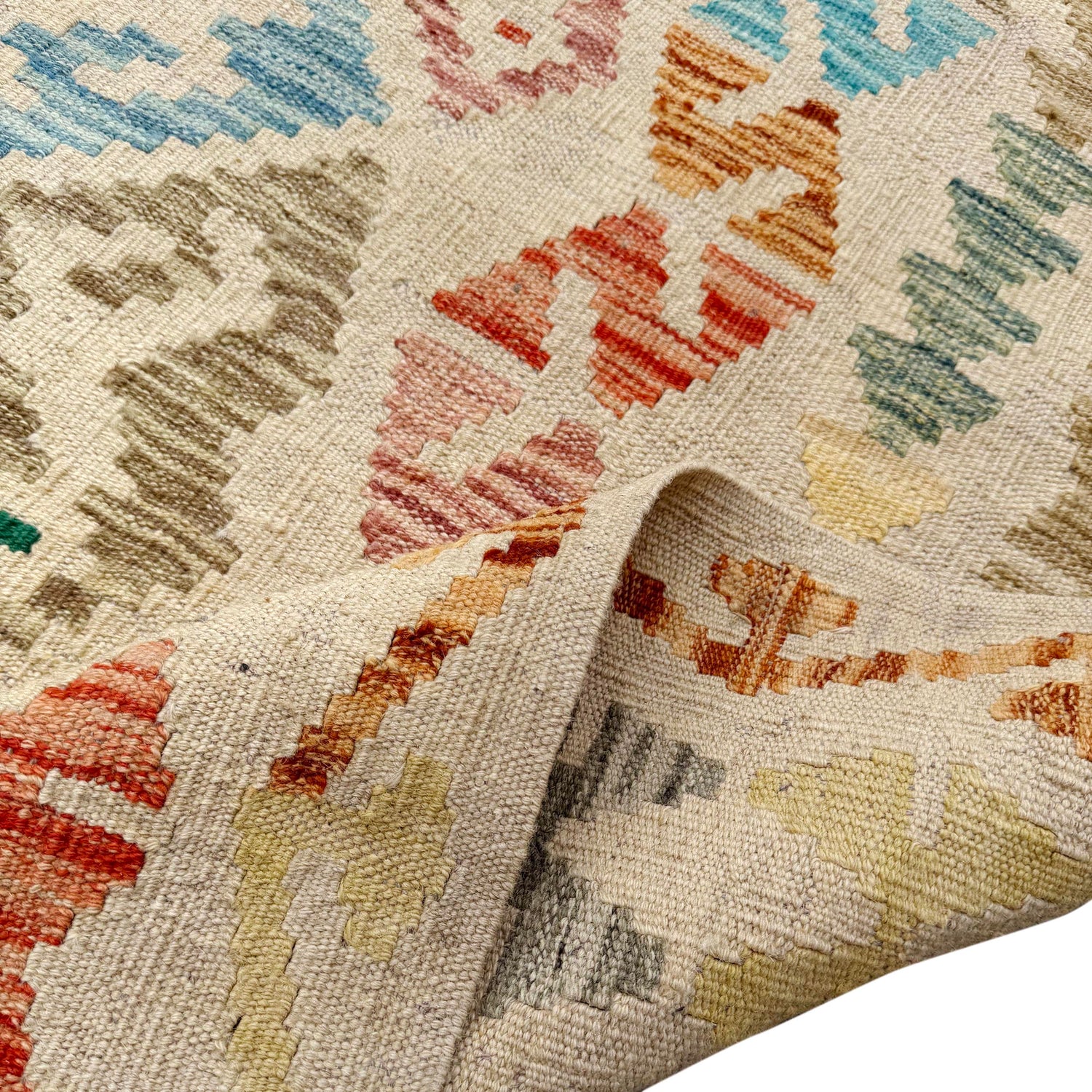 Handmade Vegetable Kilim 13' 11" x 19' 8" (ft) - No. Y39308
