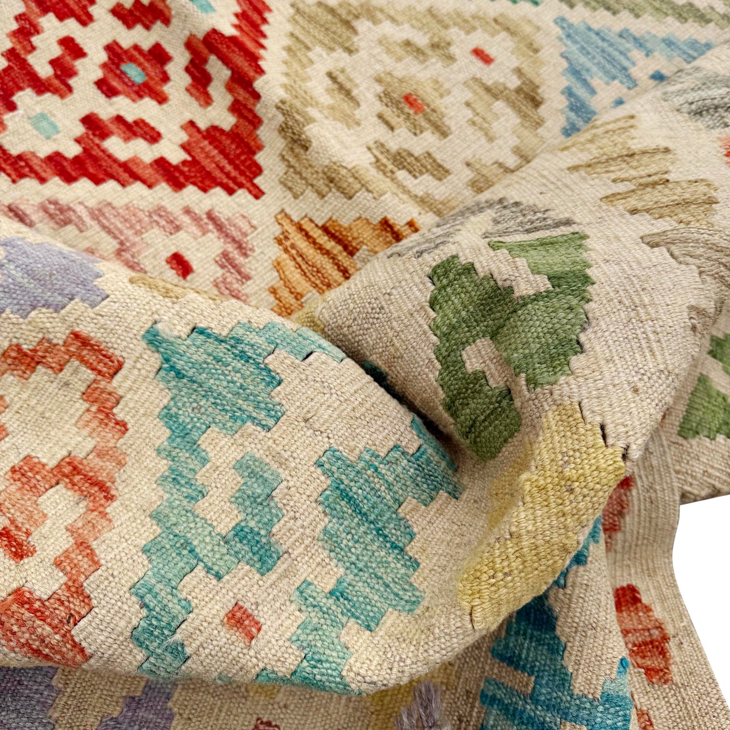 Handmade Vegetable Kilim 13' 11" x 19' 8" (ft) - No. Y39308