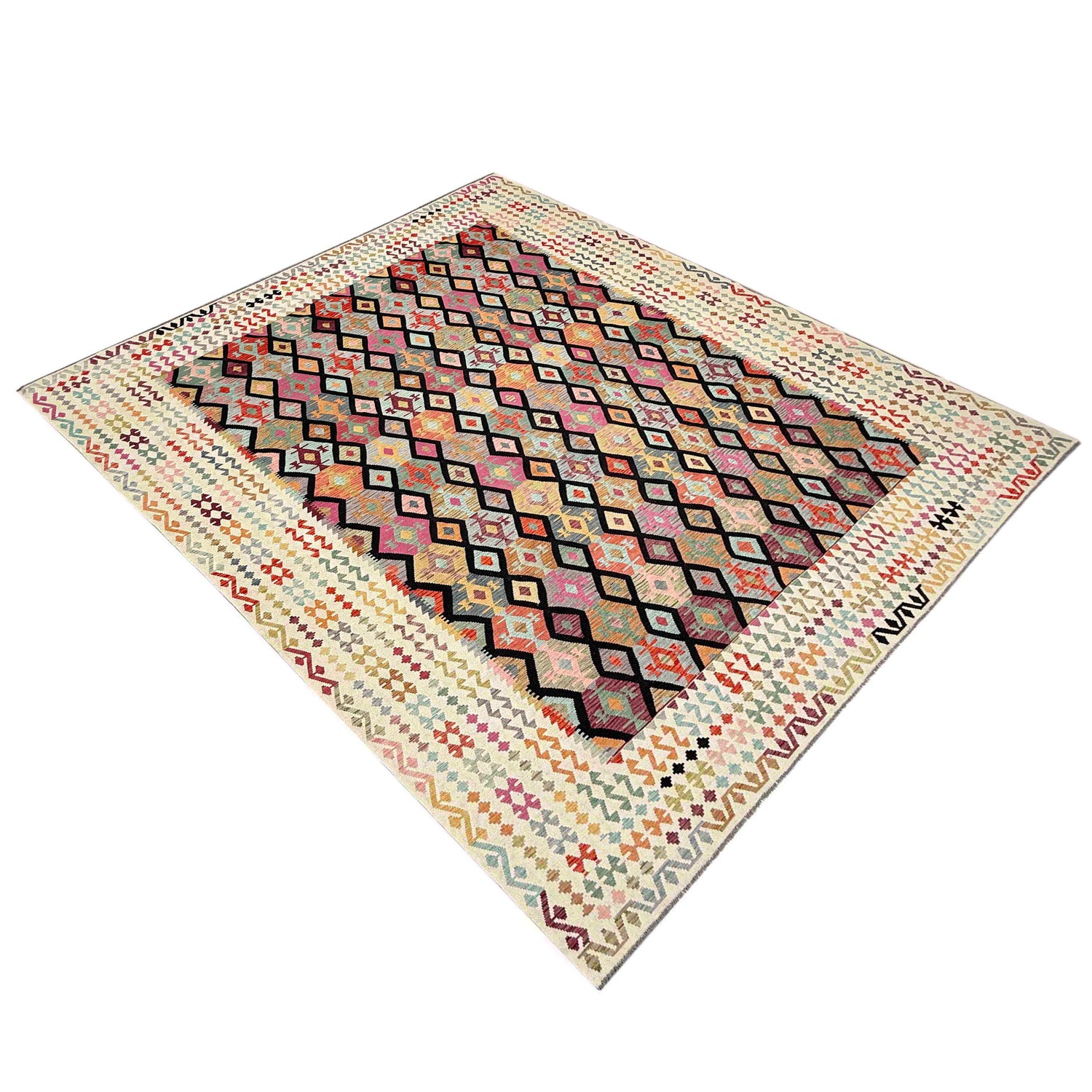 Handmade Vegetable Kelim 13' 3" x 18' 10" (ft) - No. Y39309