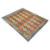 Handmade Vegetable Kilim 5' 11" x 7' 9" (ft) - No. Y39312