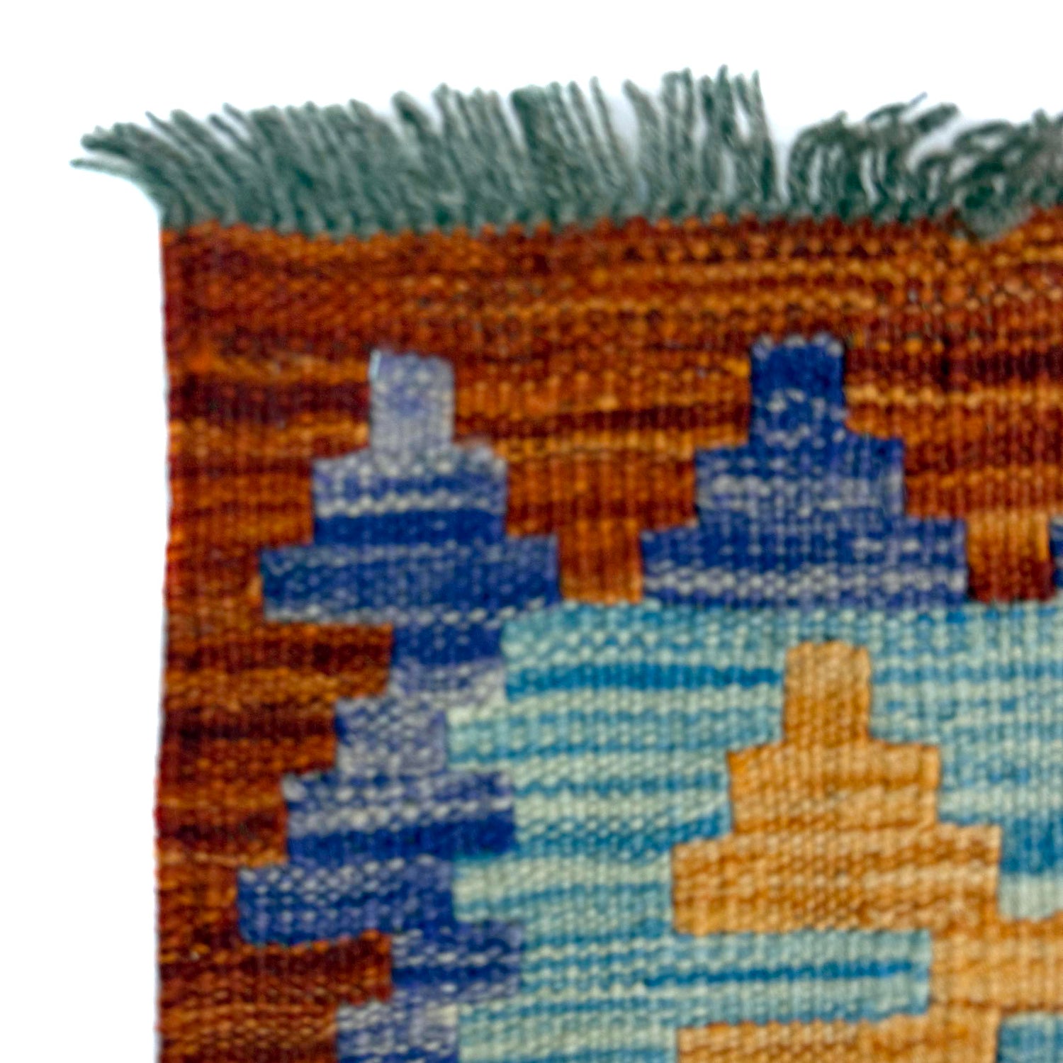 Handmade Vegetable Kilim 4' 1" x 6' 5" (ft) - No. Y39321