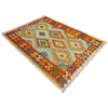 Handmade Vegetable Kilim 4' 2" x 5' 9" (ft) - No. Y39326
