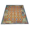 Handmade Vegetable Kilim 5' 10" x 7' 7" (ft) - No. Y39327