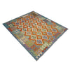 Handmade Vegetable Kilim 5' 10" x 7' 7" (ft) - No. Y39327