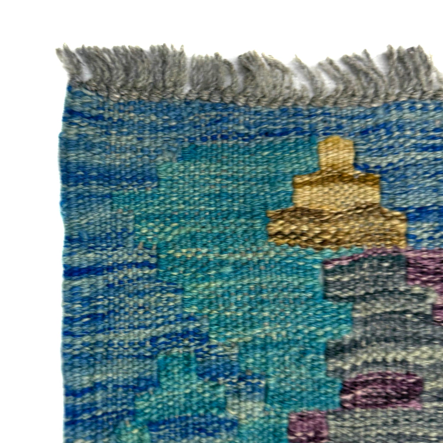 Handmade Vegetable Kilim 5' 10" x 7' 7" (ft) - No. Y39327