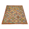 Handmade Vegetable Kelim 5' 9" x 8' 2" (ft) - No. Y39328