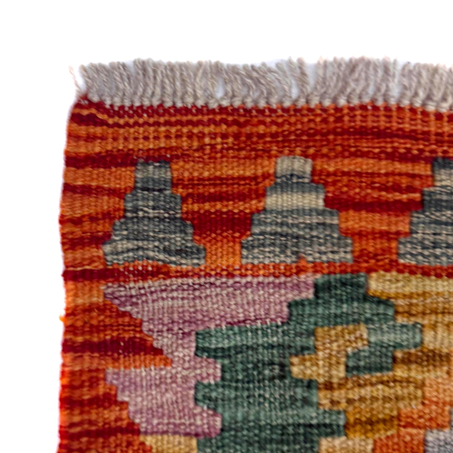 Handmade Vegetable Kelim 5' 9" x 8' 2" (ft) - No. Y39328