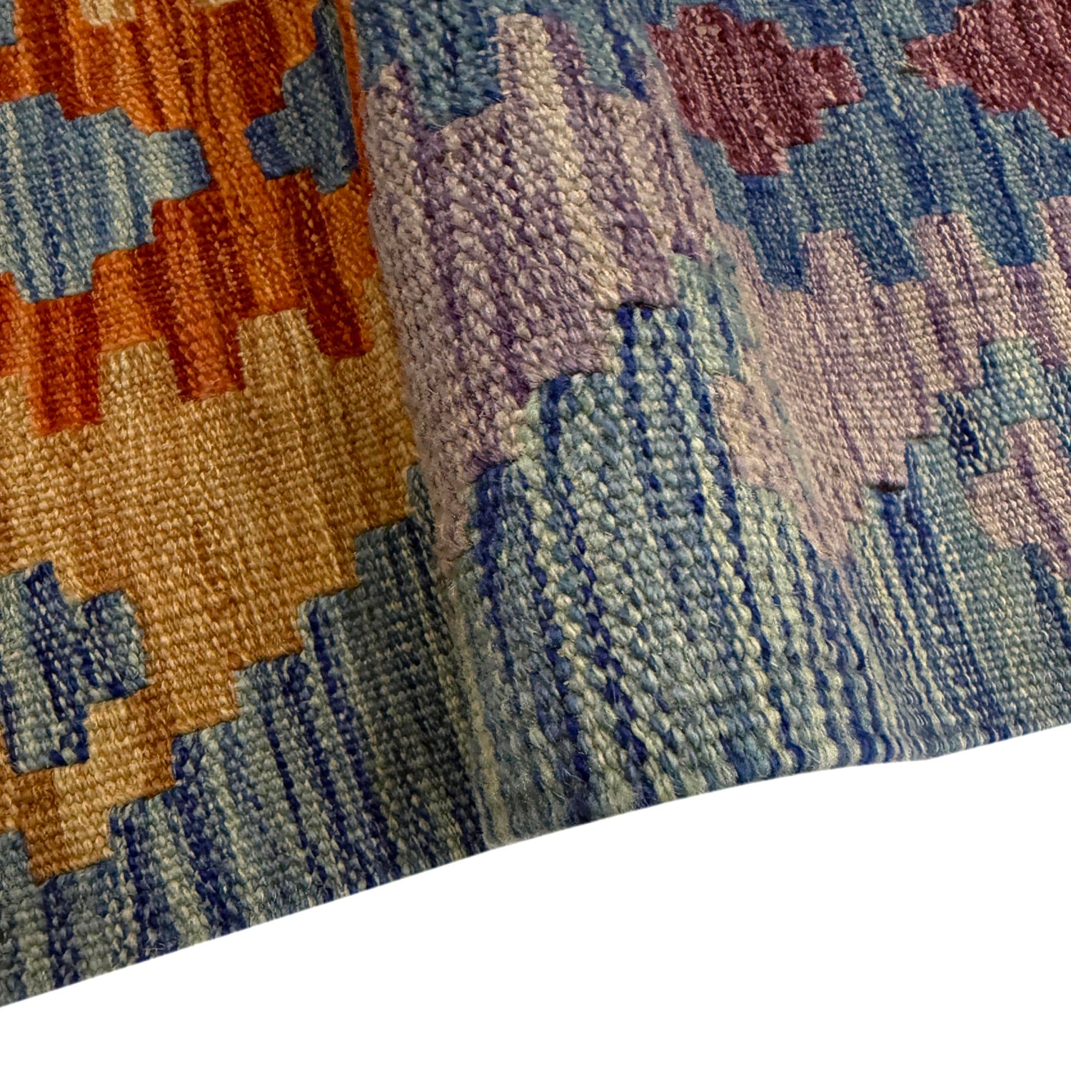 Handmade Vegetable Kelim 5' 8" x 8' 0" (ft) - No. Y39330