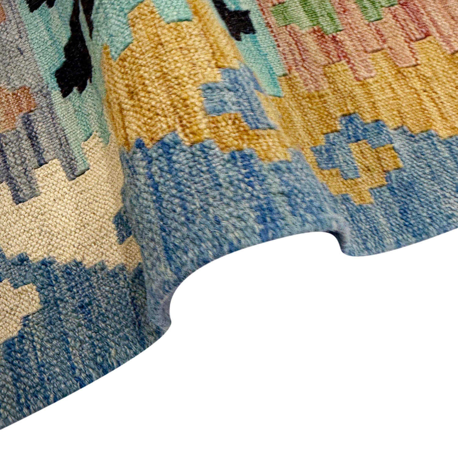 Handmade Vegetable Kilim 5' 10" x 7' 6" (ft) - No. Y39336