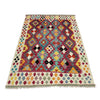 Handmade Vegetable Kelim 4' 5" x 6' 2" (ft) - No. Y39337