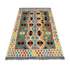 Handmade Vegetable Kelim 4' 2" x 6' 5" (ft) - No. Y39339