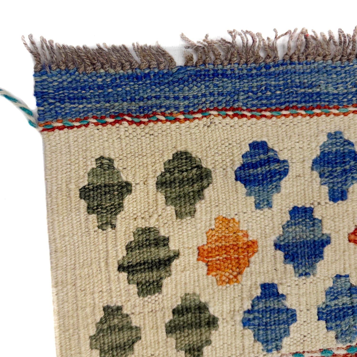 Handmade Vegetable Kelim 4' 2" x 6' 5" (ft) - No. Y39339