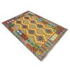 Handmade Vegetable Kelim 4' 2" x 6' 2" (ft) - No. Y39348