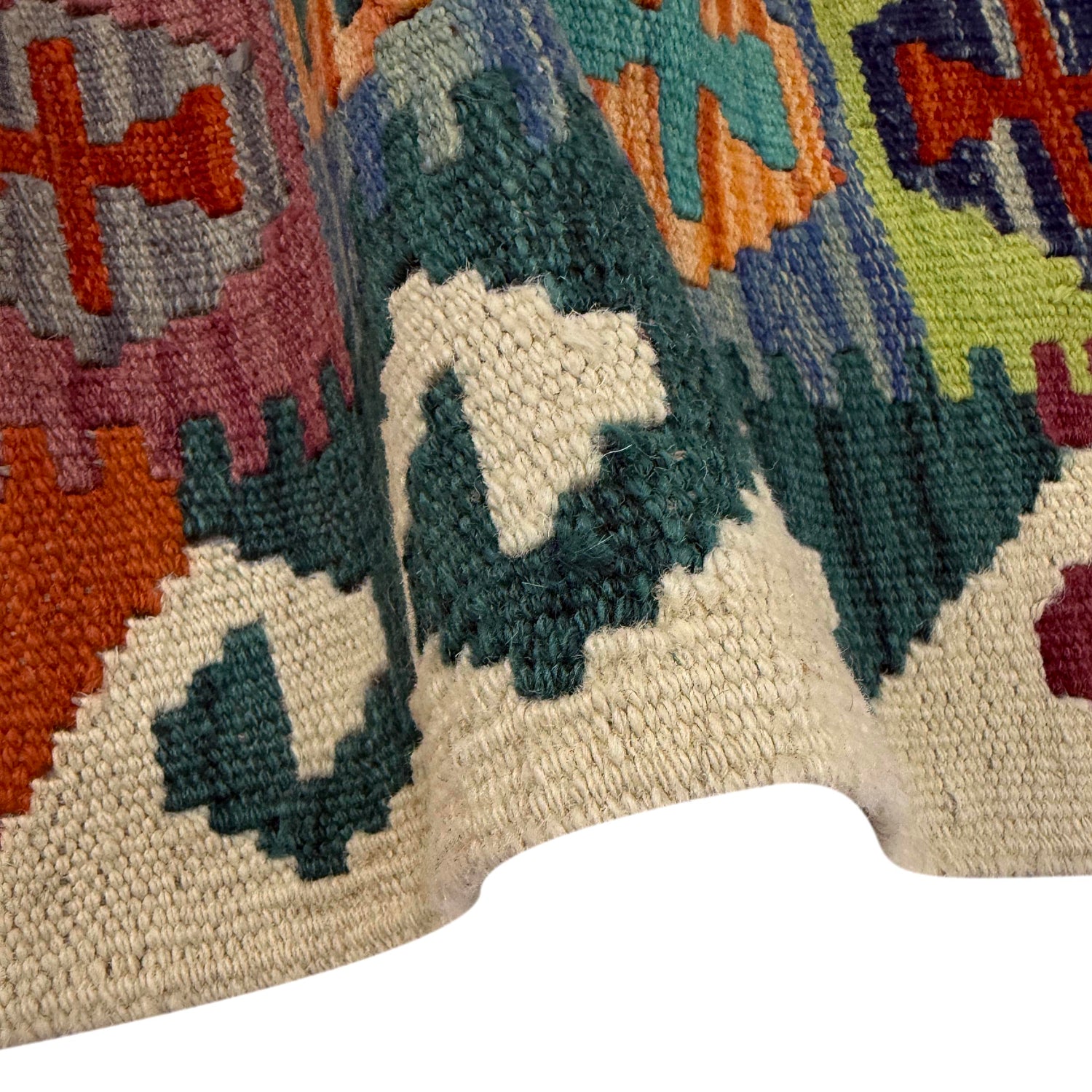 Handmade Vegetable Kelim 3' 3" x 5' 0" (ft) - No. Y39353