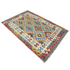 Handmade Vegetable Kelim 3' 4" x 5' 3" (ft) - No. Y39356
