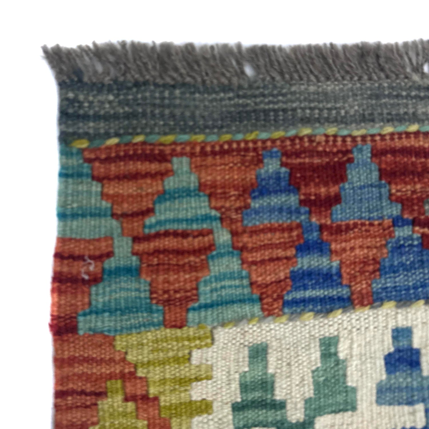 Handmade Vegetable Kelim 3' 4" x 5' 3" (ft) - No. Y39356