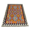 Handmade Vegetable Kelim 3' 3" x 4' 10" (ft) - No. Y39358