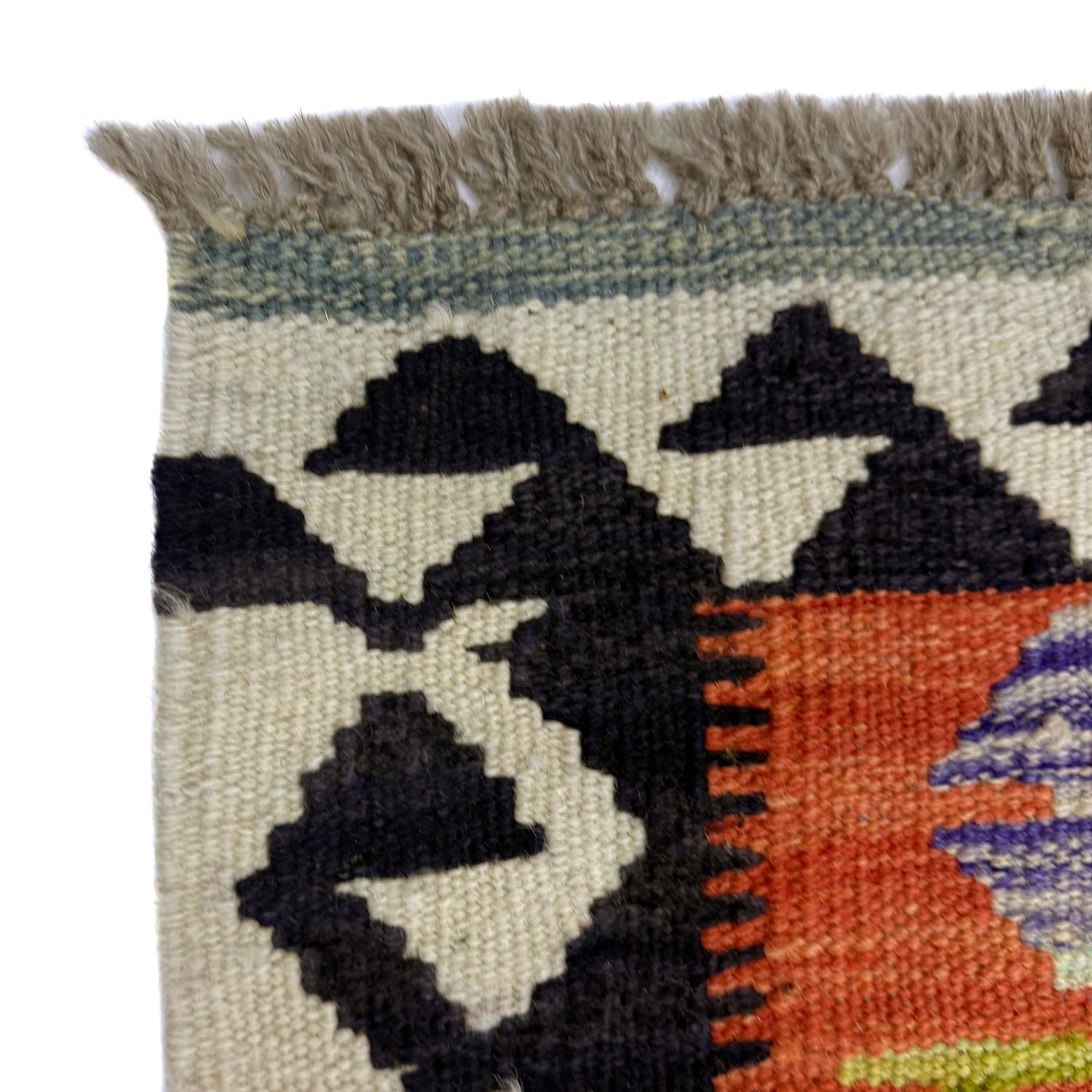 Handmade Vegetable Kelim 3' 3" x 4' 10" (ft) - No. Y39358