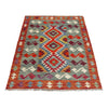 Handmade Vegetable Kelim 3' 9" x 4' 11" (ft) - No. Y39361