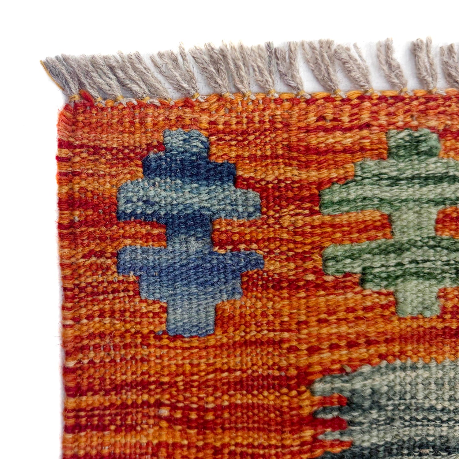 Handmade Vegetable Kelim 3' 9" x 4' 11" (ft) - No. Y39361