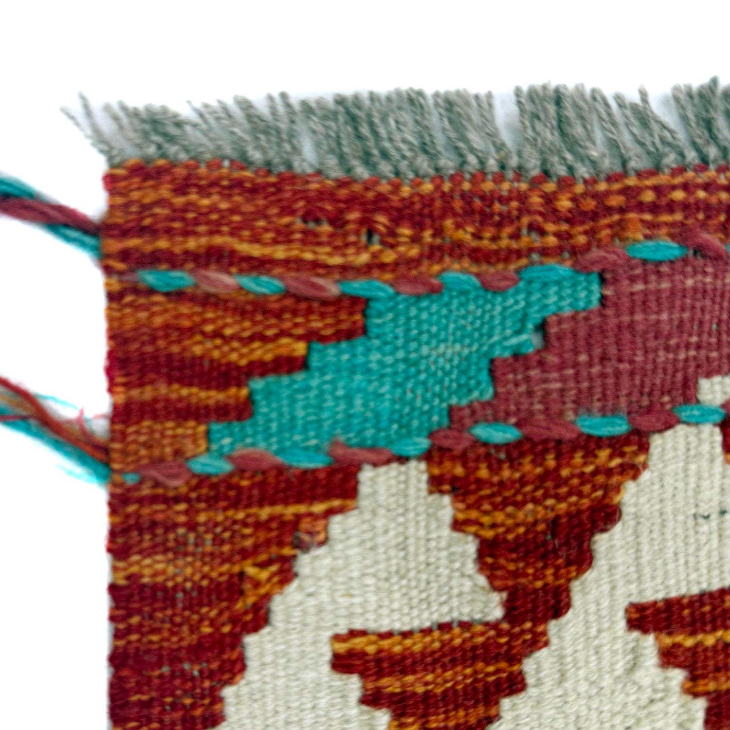 Handmade Vegetable Kilim 3' 3" x 4' 9" (ft) - No. Y39362
