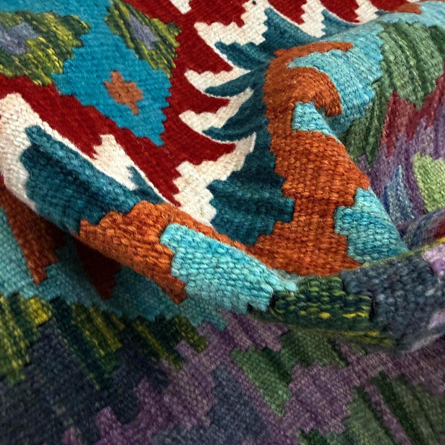 Handmade Vegetable Kilim 3' 0" x 4' 11" (ft) - No. Y39373