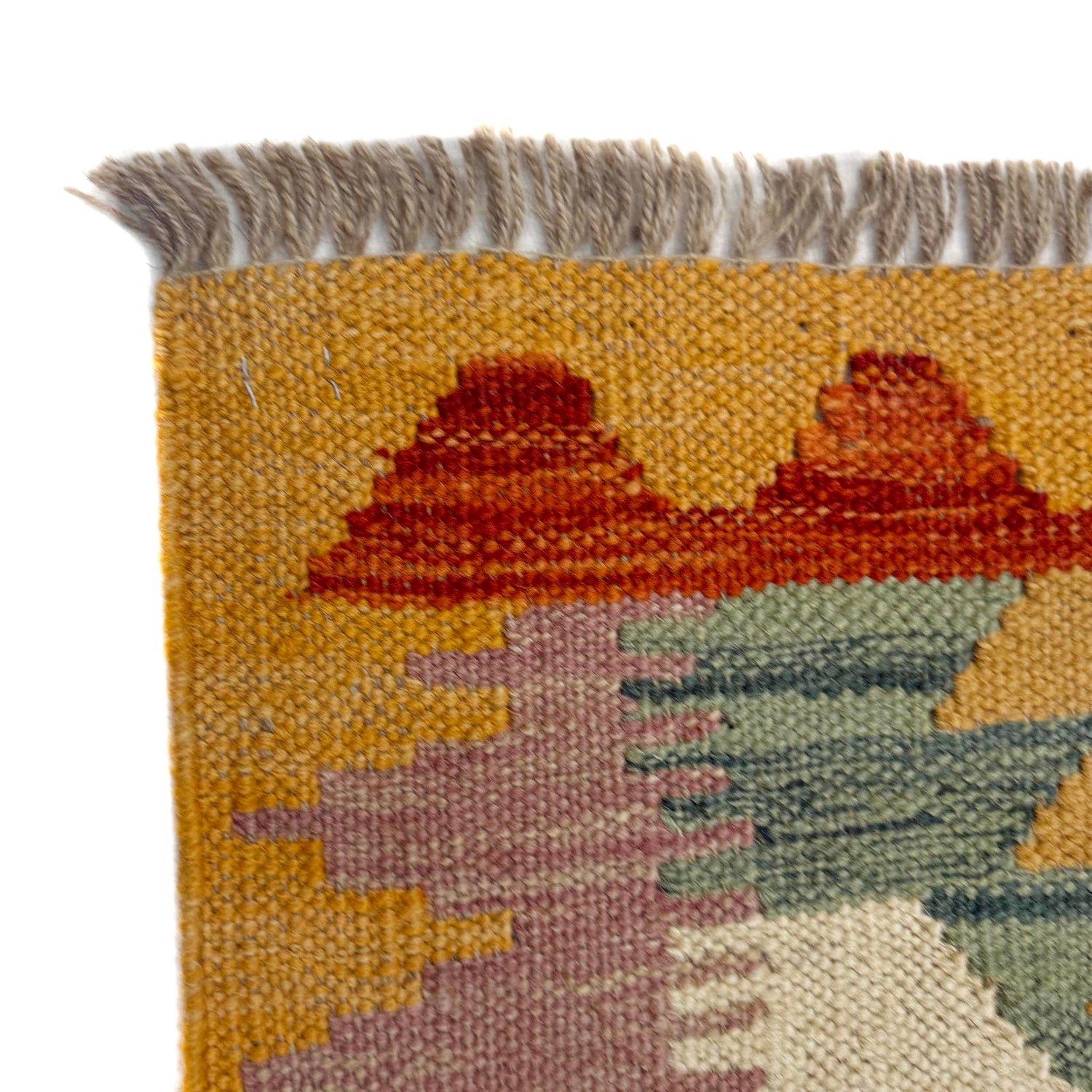 Handmade Vegetable Kilim 2' 10" x 4' 2" (ft) - No. Y39377