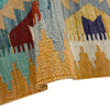 Handmade Vegetable Kilim 2' 10" x 4' 2" (ft) - No. Y39377