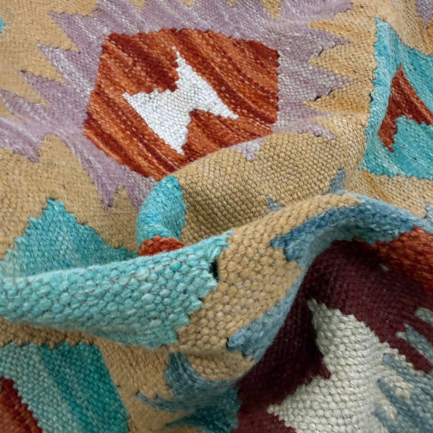 Handmade Vegetable Kilim 2' 10" x 4' 2" (ft) - No. Y39377