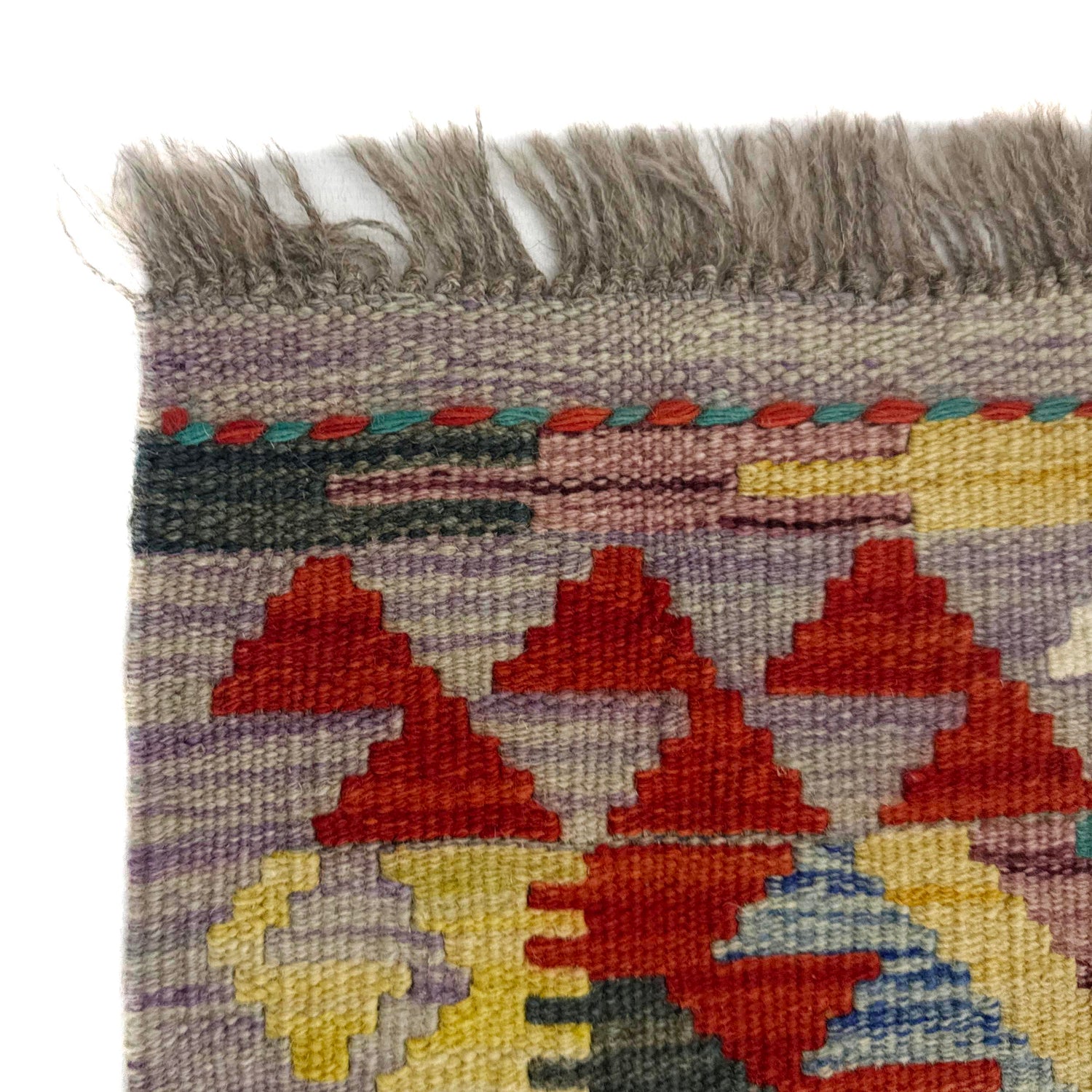 Handmade Vegetable Kelim 2' 7" x 4' 3" (ft) - No. Y39381