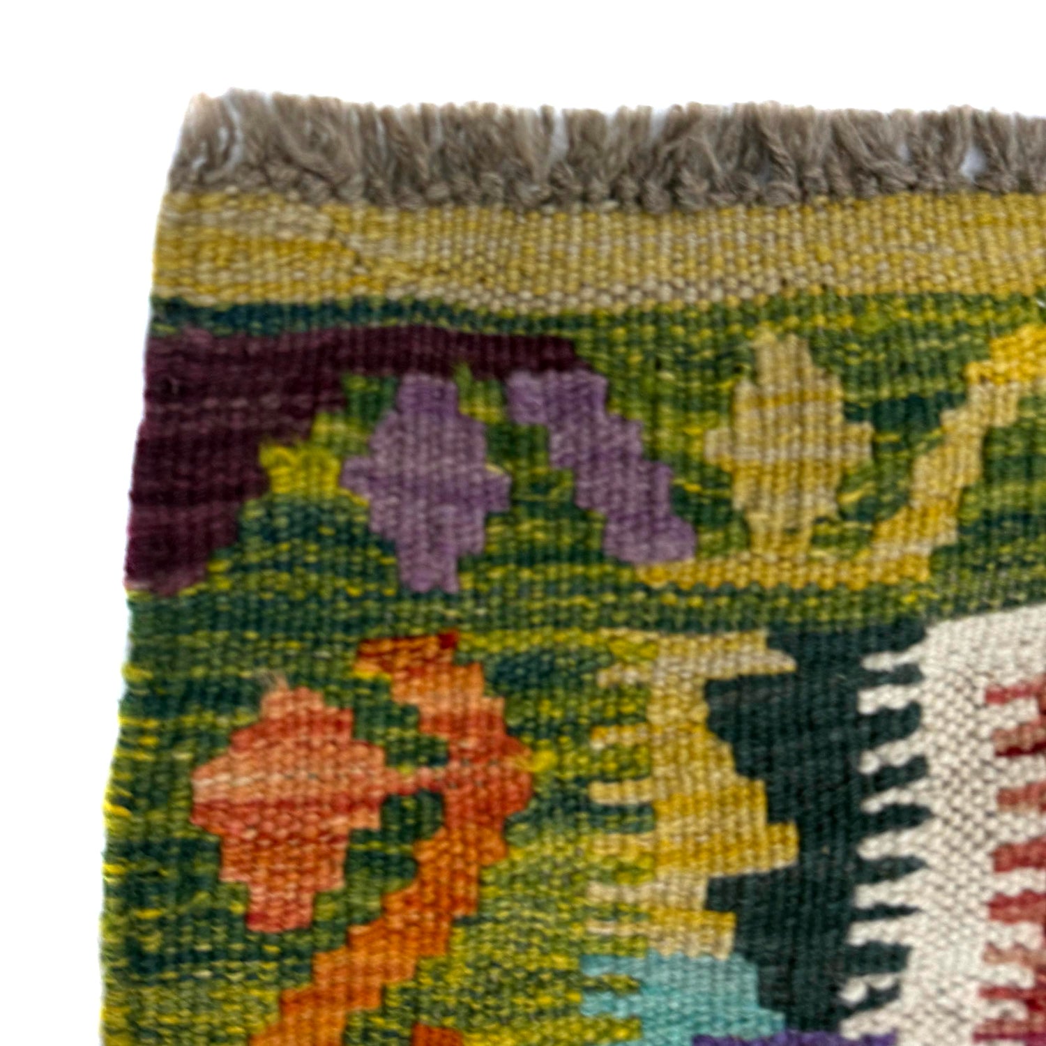 Handmade Vegetable Kilim 2' 9" x 3' 10" (ft) - No. Y39383