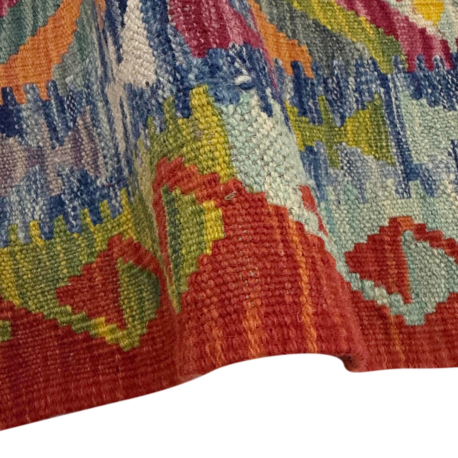 Handmade Vegetable Kilim 2' 9" x 4' 0" (ft) - No. Y39389
