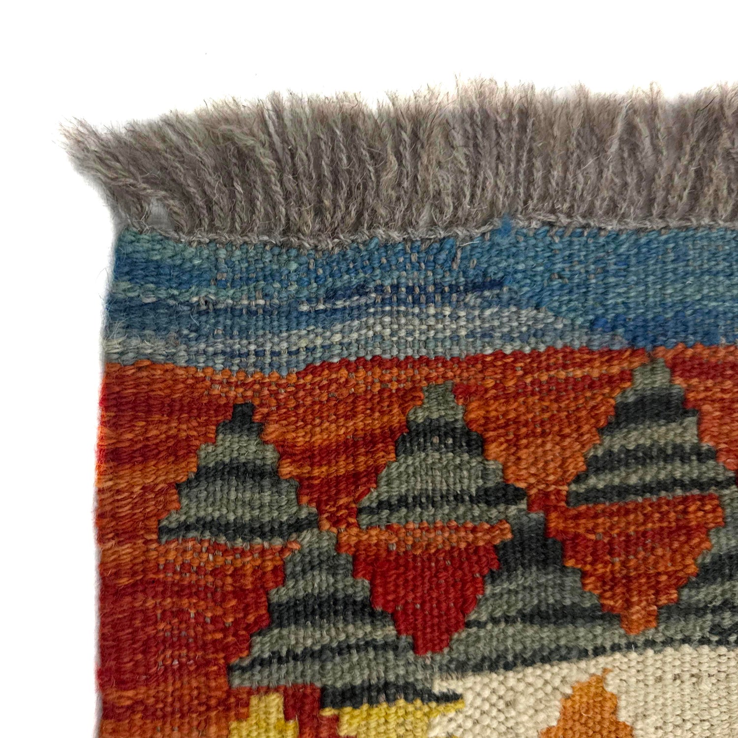 Handmade Vegetable Kelim 2' 9" x 4' 1" (ft) - No. Y39390