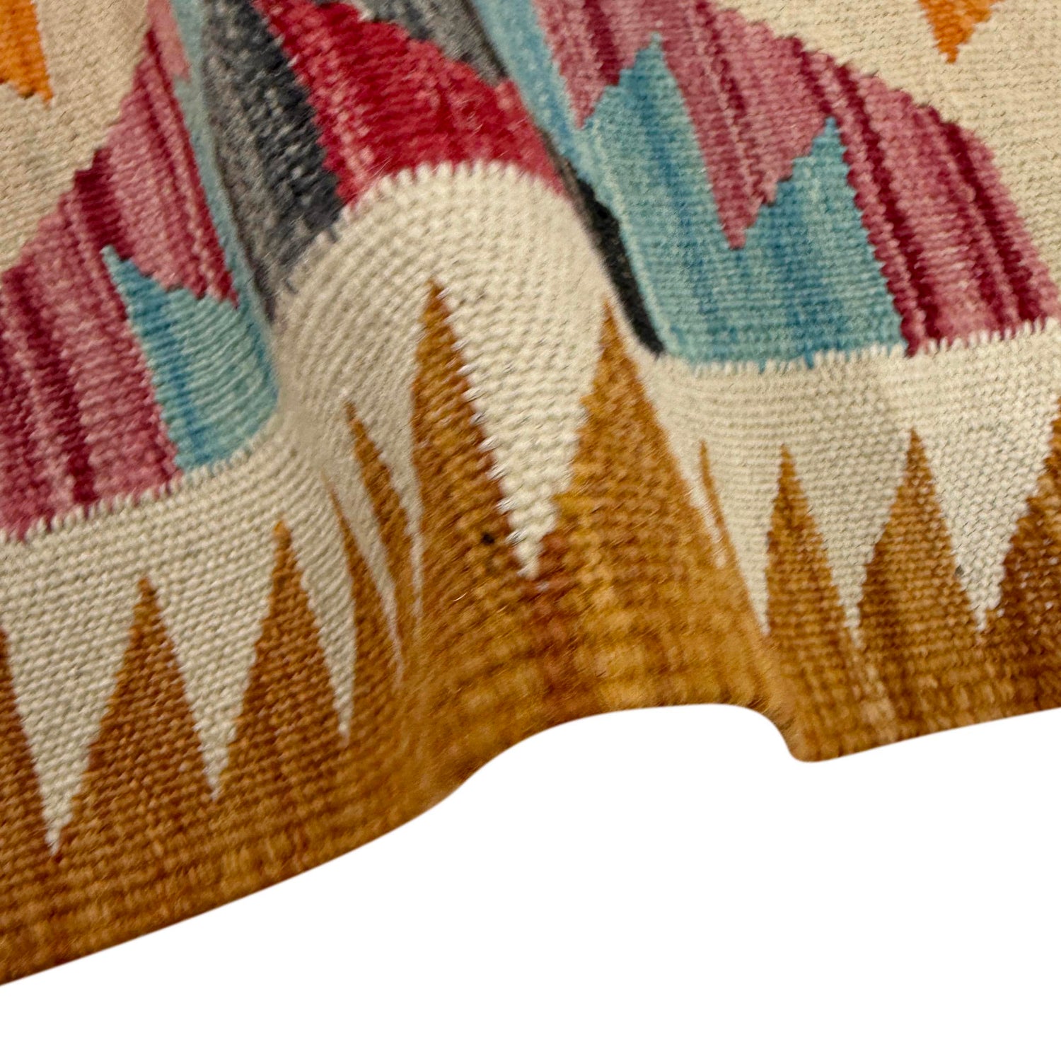 Handmade Vegetable Kilim 2' 7" x 3' 10" (ft) - No. Y39393