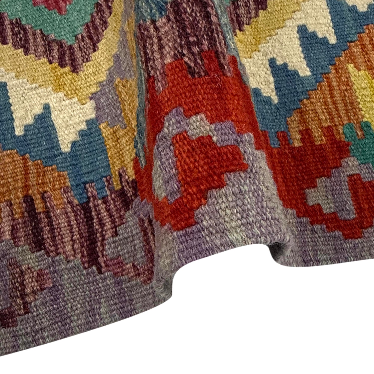 Handmade Vegetable Kelim 2' 6" x 4' 2" (ft) - No. Y39394