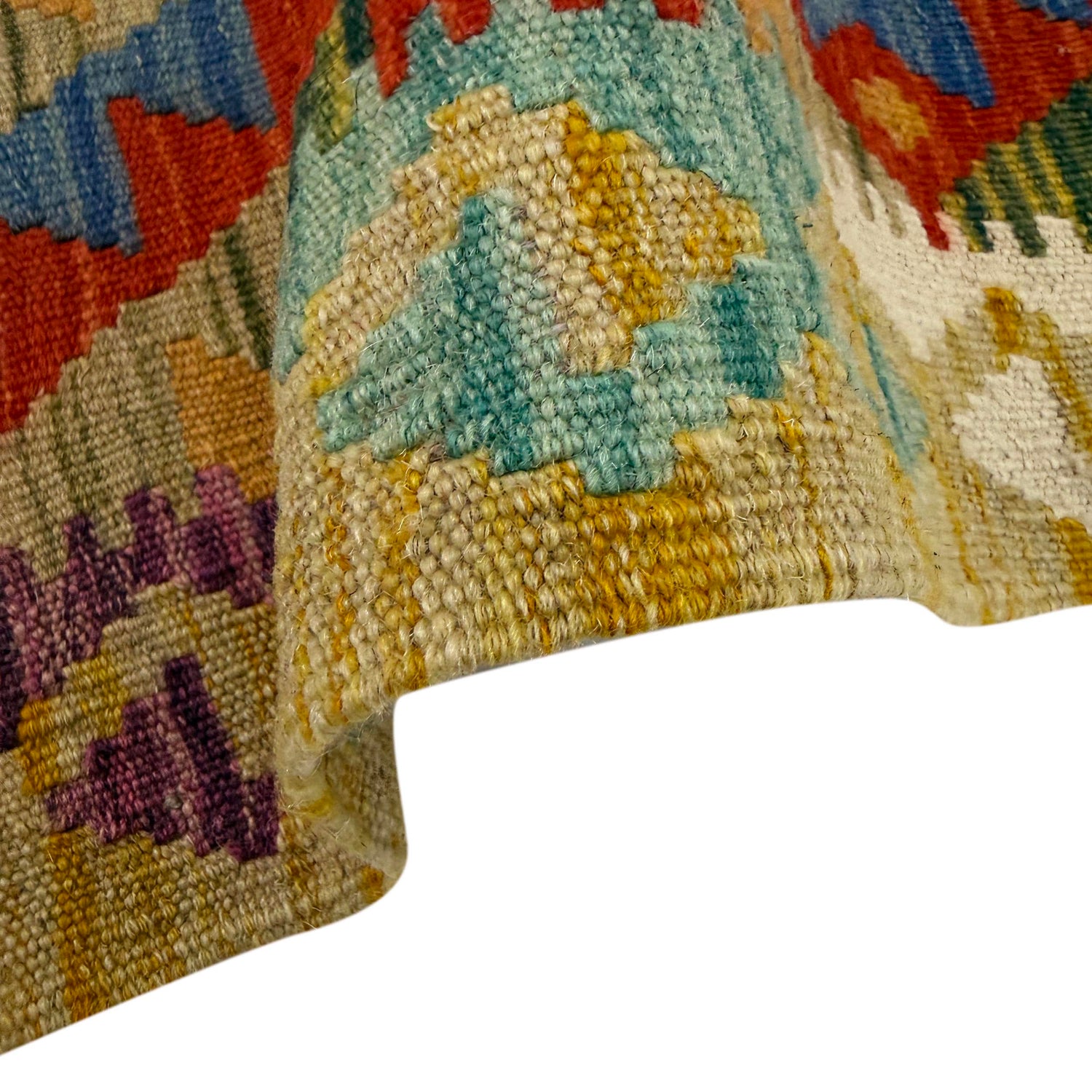 Handmade Vegetable Kilim 2' 7" x 4' 4" (ft) - No. Y39399