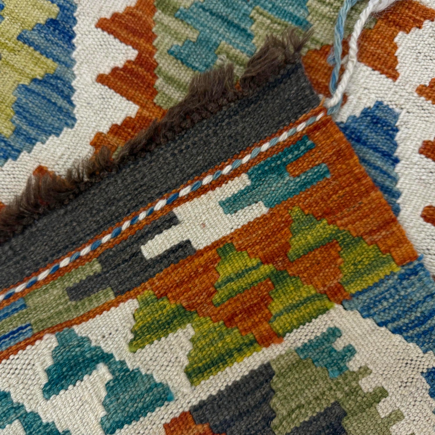 Handmade Vegetable Kelim 2' 5" x 4' 1" (ft) - No. Y39400