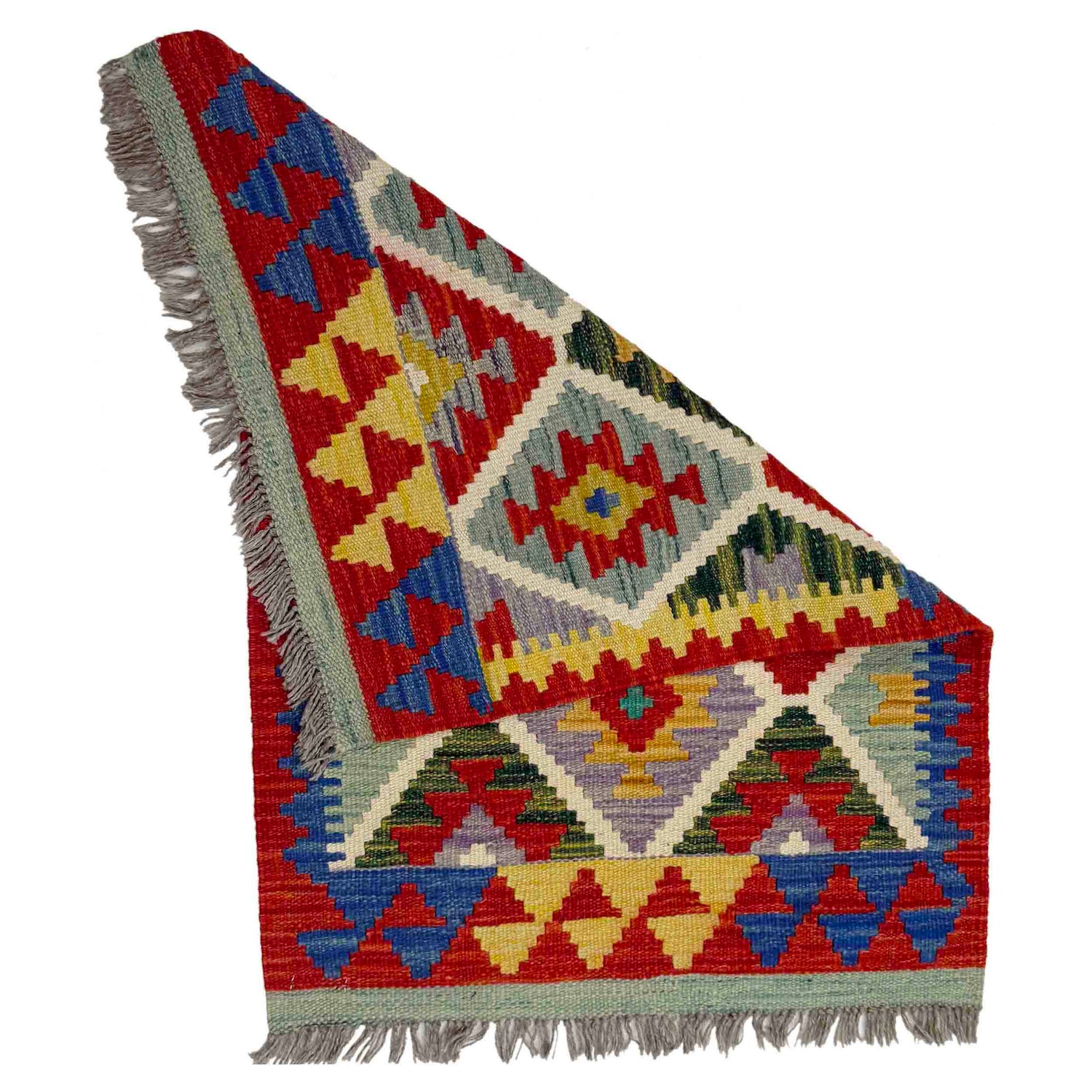 Handmade Vegetable Kilim 2' 0" x 3' 1" (ft) - No. Y39423
