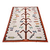 Hand Knotted Embroidery Kilim 8' 8" x 12' 2" (ft) - No. Y39434