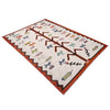 Hand Knotted Embroidery Kilim 8' 8" x 12' 2" (ft) - No. Y39434