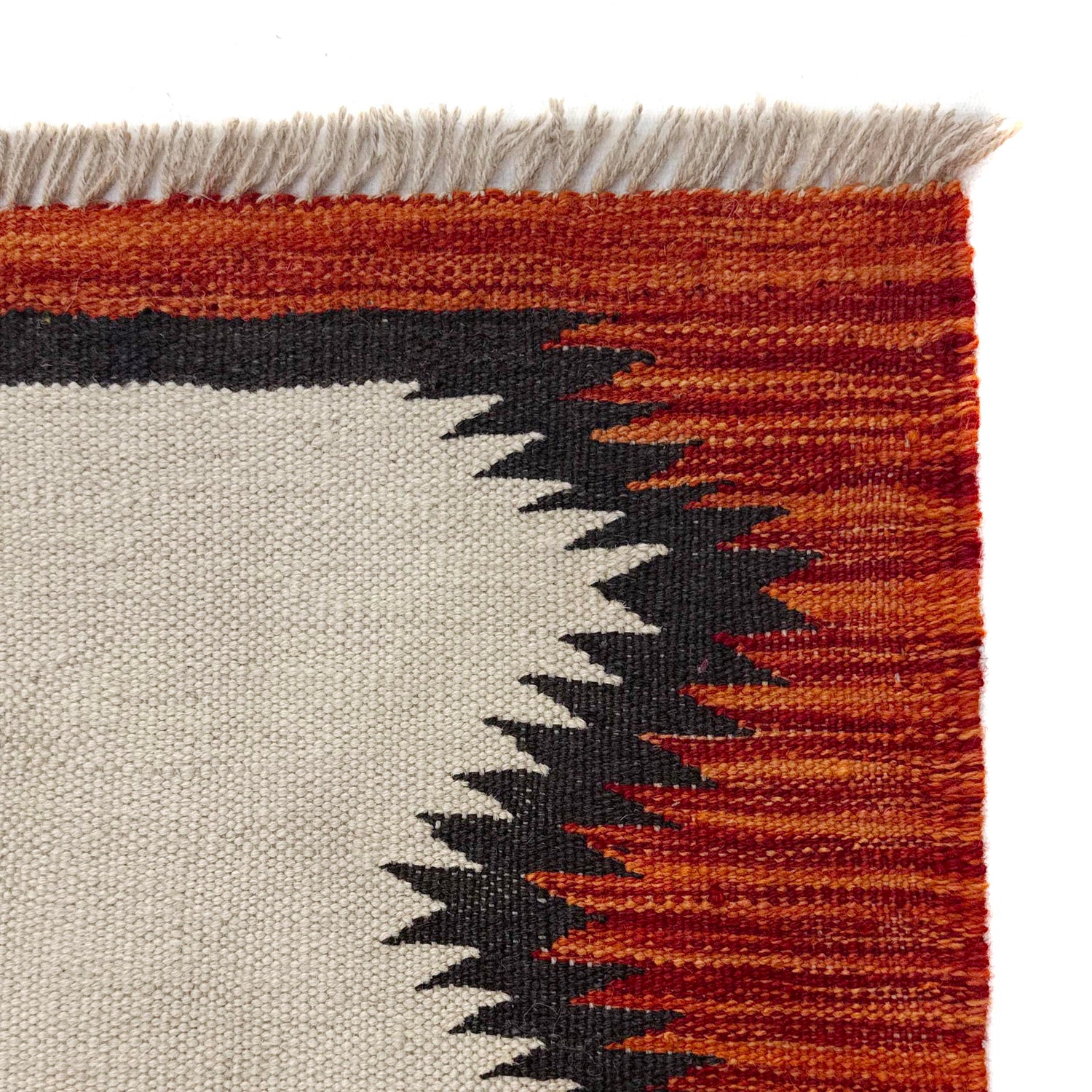 Hand Knotted Embroidery Kilim 8' 8" x 12' 2" (ft) - No. Y39434
