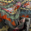 Handmade Vegetable Kilim 6' 0" x 7' 8" (ft) - No. Y39437