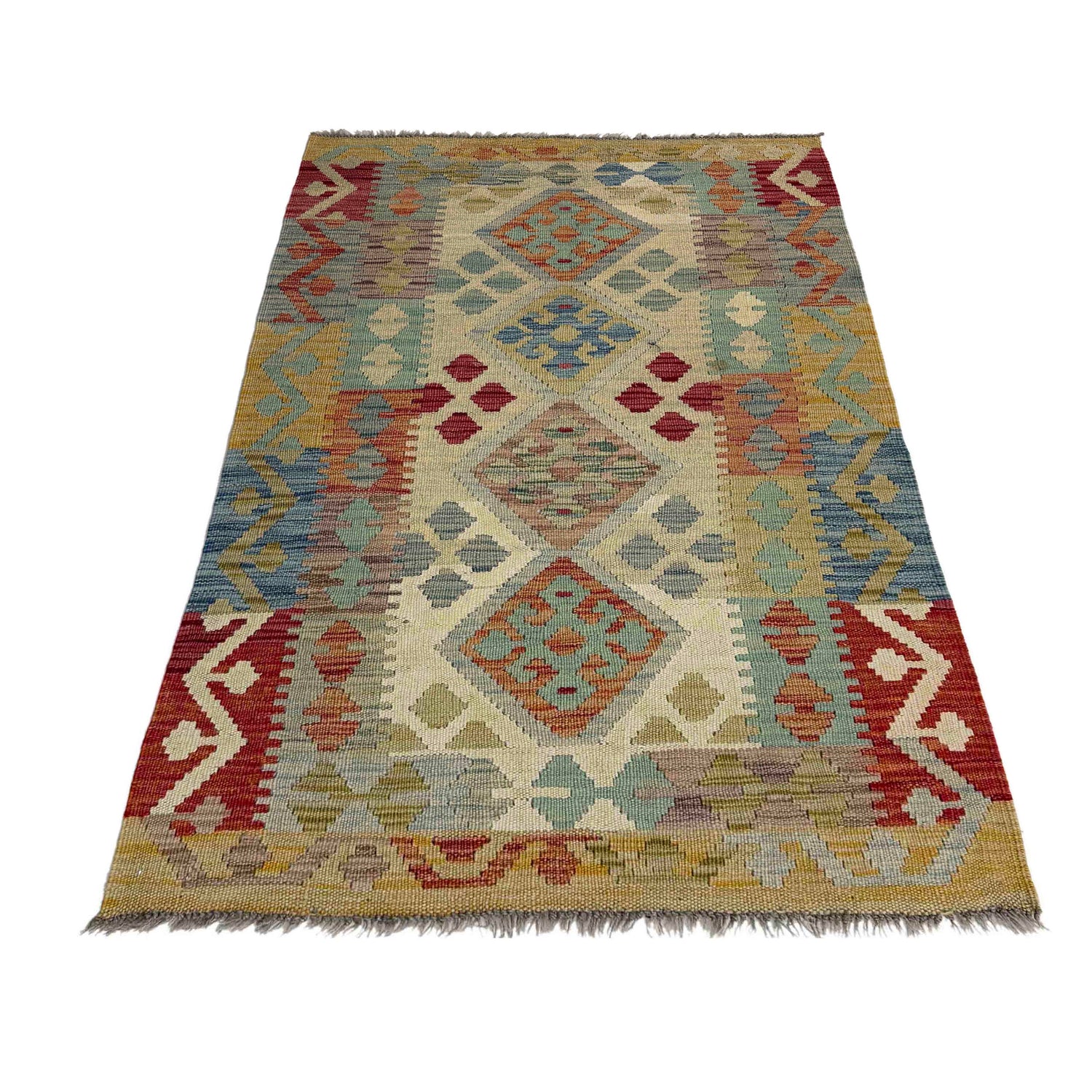 Handmade Vegetable Kelim 2' 6" x 4' 0" (ft) - No. Y39438
