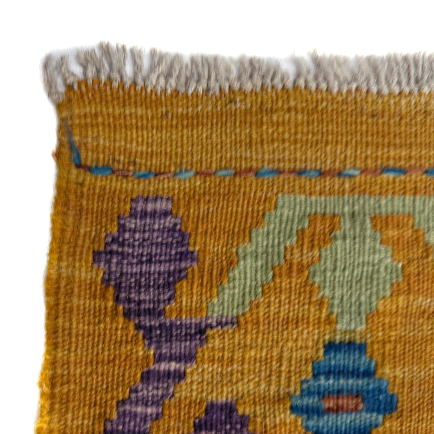Handmade Vegetable Kilim 6' 7" x 9' 10" (ft) - No. Y39439