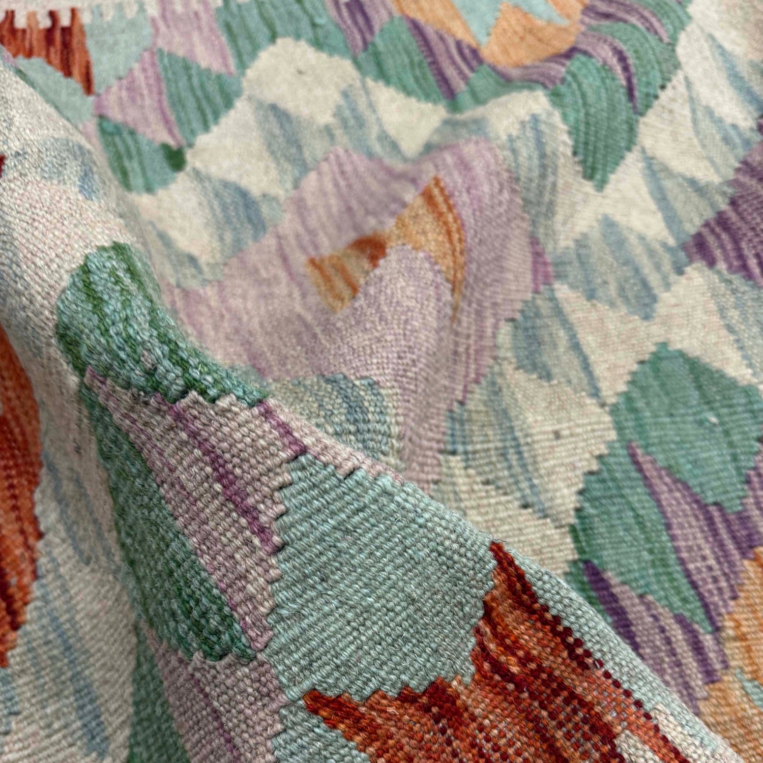 Vegetable Kelim Runner 2' 7" x 15' 11" (ft) - No. Y39440