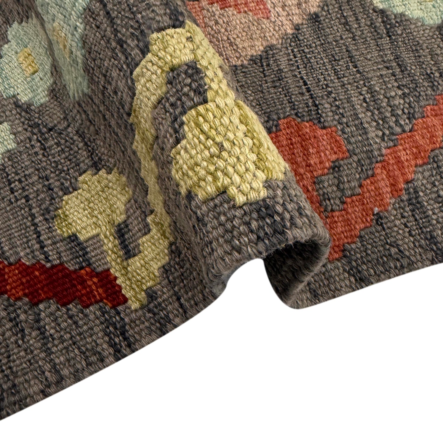 Vegetable Kelim Runner 2' 3" x 7' 2" (ft)- No. Y39441