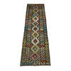 Vegetable Kelim Runner 2' 8" x 9' 9" (ft) - No. Y39442